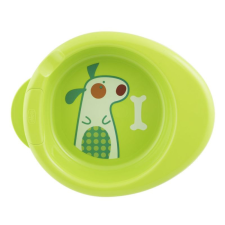 Chicco Warmy Plate melegentartó tányér zöld babaétkészlet