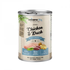  Chicopee konzerv Junior Dog csirke, kacsa és burgonya 400g kutyaeledel