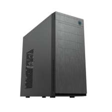Chieftec Ház ELOX HC-10B-OP ATX, Tápegység nélkül, fekete számítógép ház