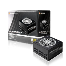 Chieftec PowerUp 650W 80+ Gold (GPX-650FC) - Tápegység tápegység