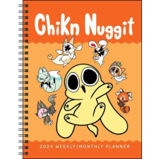  Chikn Nuggit 12-Month 2024 Weekly/Monthly Planner Calendar – Kyra Kupetsky naptár, kalendárium
