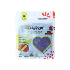 ChildGen 100% természetes gyurma visszazárható tasakban 125 gr, Lila kreatív és készségfejlesztő