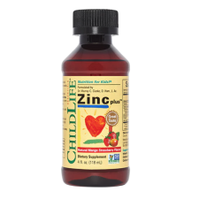 ChildLife Essentials Zinc Plus, cink, mangó és eper, 118 ml  Étrend-kiegészítő gyógyhatású készítmény