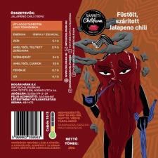 Chilifarm Chipotle - Füstölt, szárított Jalapeno chili 20g előétel és snack