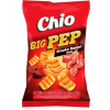  Chio Big Pep sült búza burgonyás snack füstölt szalonnával 65 g
