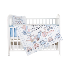 Chipolino 5 részes ágynemű garnitúra - rocket babaágynemű, babapléd