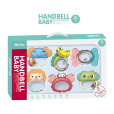  Chipolino 6 db-os csörgő és rágóka szett, állatok egyéb bébijáték