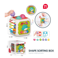  Chipolino 7 az 1 -ben formabedobó doboz készségfejlesztő