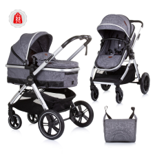  Chipolino Aspen 3az1ben multifunkciós babakocsi - Graphite babakocsi