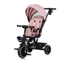 Chipolino CSOMAGOLÁSSÉRÜLT - Chipolino Max Sport tricikli kupolával - Pink Marshmallow tricikli