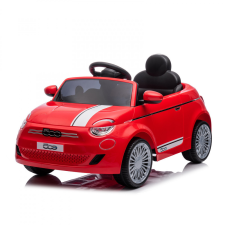  Chipolino Fiat 500 elektromos autó - piros lábbal hajtható járgány