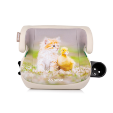 Chipolino Go Boost autós ülésmagasító 125-150 cm - cat&amp;duck ülésmagasító