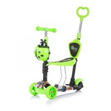 Chipolino Kiddy Evo roller tolókarral - Green Graffiti roller
