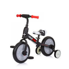 Chipolino Max Bike bicikli segédkerékkel - Grey gyermek kerékpár