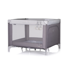 Chipolino Pop Up utazójáróka - Hippo Grey utazóágy