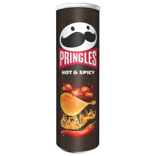 Chips, 165 g, PRINGLES, csípős előétel és snack