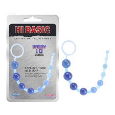 Chisa Novelties Sassy Anal Beads Blue kéjgolyó