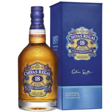 Chivas Regal Whisky 18 years Gold Signature Blended Scotch 0,7l DD. whisky