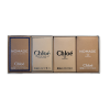 CHLOE Les parfums SET: Nomade Nuit D´Egypte, EDP 5ml + Lumineuse, EDP 5ml + Chloe EDP 5ml + Nomade EDP 5ml