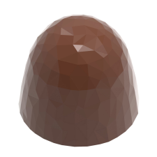 CHOCOLATE WORLD bonbon forma, polikarbonát, gyémánt kupola, 27,5x13,5cm sütés és főzés