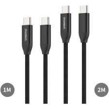 CHOETECH PD240W 1m+2m Combine Nylon cable (XCC-1060) kábel és adapter