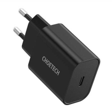 CHOETECH Q5004 EU USB-C hálózati töltő fekete (Q5004 BK) (Q5004 BK) mobiltelefon kellék