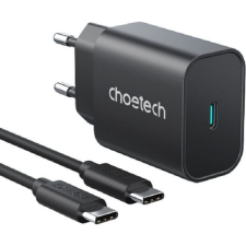 CHOETECH Quick Charger 25W for Samsung + USB-C 1m Cable (PD6003-CC) mobiltelefon kellék