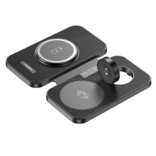 CHOETECH T616-F vezeték nélküli töltő fekete (T616-F BK) mobiltelefon kellék
