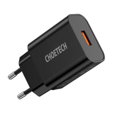 CHOETECH USB-A hálózati töltő fekete (Q5003) (Q5003) mobiltelefon kellék