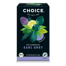 Choice BIO CHOICE® Earl Grey fekete tea 40g 20 filter gyógytea