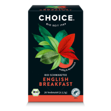  Choice bio fekete tea english breakfast 44 g tea
