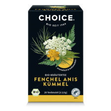 Choice bio gyógynövény tea édeskömény, ánizs és kömény 40 g gyógytea
