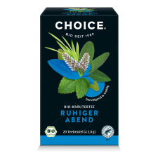  Choice bio gyógynövény tea nyugodt este 40 g tea