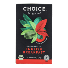 Choice CHOICE TEA ENGLISH BREAKFAST 20X tea