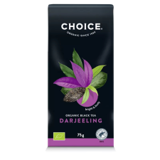 Choice Darjeeling szálas bio fekete tea, 75g (RAGYOGÓ ÉS ÉLÉNK.) tea