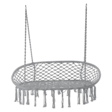 Chomik Hintaszék, dupla, szürke, max 300 kg, 110x62x73 cm kerti bútor