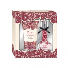 Christina Aguilera Red Sin EDP 15 ml + 50 ml Tusfürdõ Szett Hölgyeknek kozmetikai ajándékcsomag