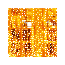 CHRISTMAS LIGHTING DOT LED-es fényfüggöny, 2x2m, melegfehér (KAF200DWW) karácsonyfa izzósor