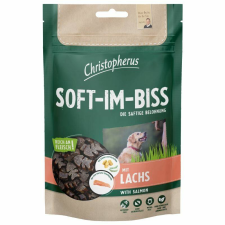  Christopherus Dog Jutalomfalat Grain Free Soft-Im-Biss Lazac 125g jutalomfalat kutyáknak