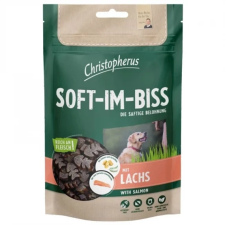 Christopherus Dog Jutalomfalat Grain Free Soft-Im-Biss Lazac 125g jutalomfalat kutyáknak
