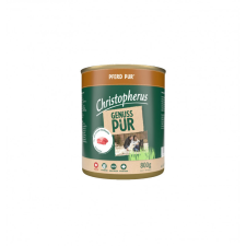 Christopherus Dog konzerv pure ló 800g kutyaeledel