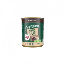 Christopherus Dog konzerv pure vadhús 800g kutyaeledel