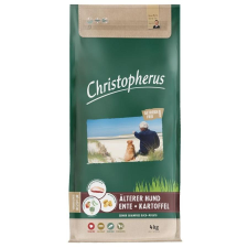 Christopherus Dog Senior Grainfree Kacsa és burgonya 12kg kutyaeledel