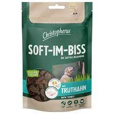 Christopherus Grain Free Soft-Im-Biss Pulyka 125g jutalomfalat kutyáknak