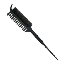  Chromwell kampós melírfésű fekete HS06639 fésű