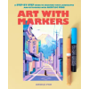 Chronicle Books Art with Markers (Kniha)