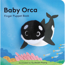 Chronicle Books bábkönyv a kis orca gyermek- és ifjúsági könyv