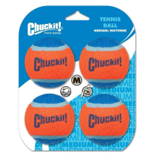  CHUCKIT Teniszlabda M 4db játék kutyáknak