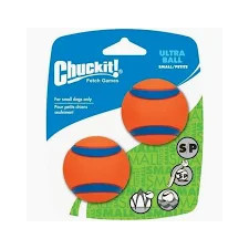  Chuckit! Ultra Ball Duo Gumilabda 2 db - Az Elnyűhetetlen - Small játék kutyáknak