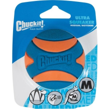 Chuckit! Ultra Squeaker Ball gumilabda csipogó hanggal kutyáknak (M; 6 cm) játék kutyáknak